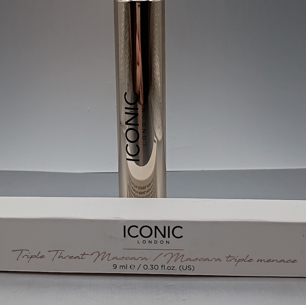5 For $25 Item🌸 Iconic London Triple Threat Mascara shade BLACK - Picture 2 of 3